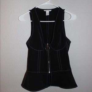 ✨Edgy H&M Black Top ✨